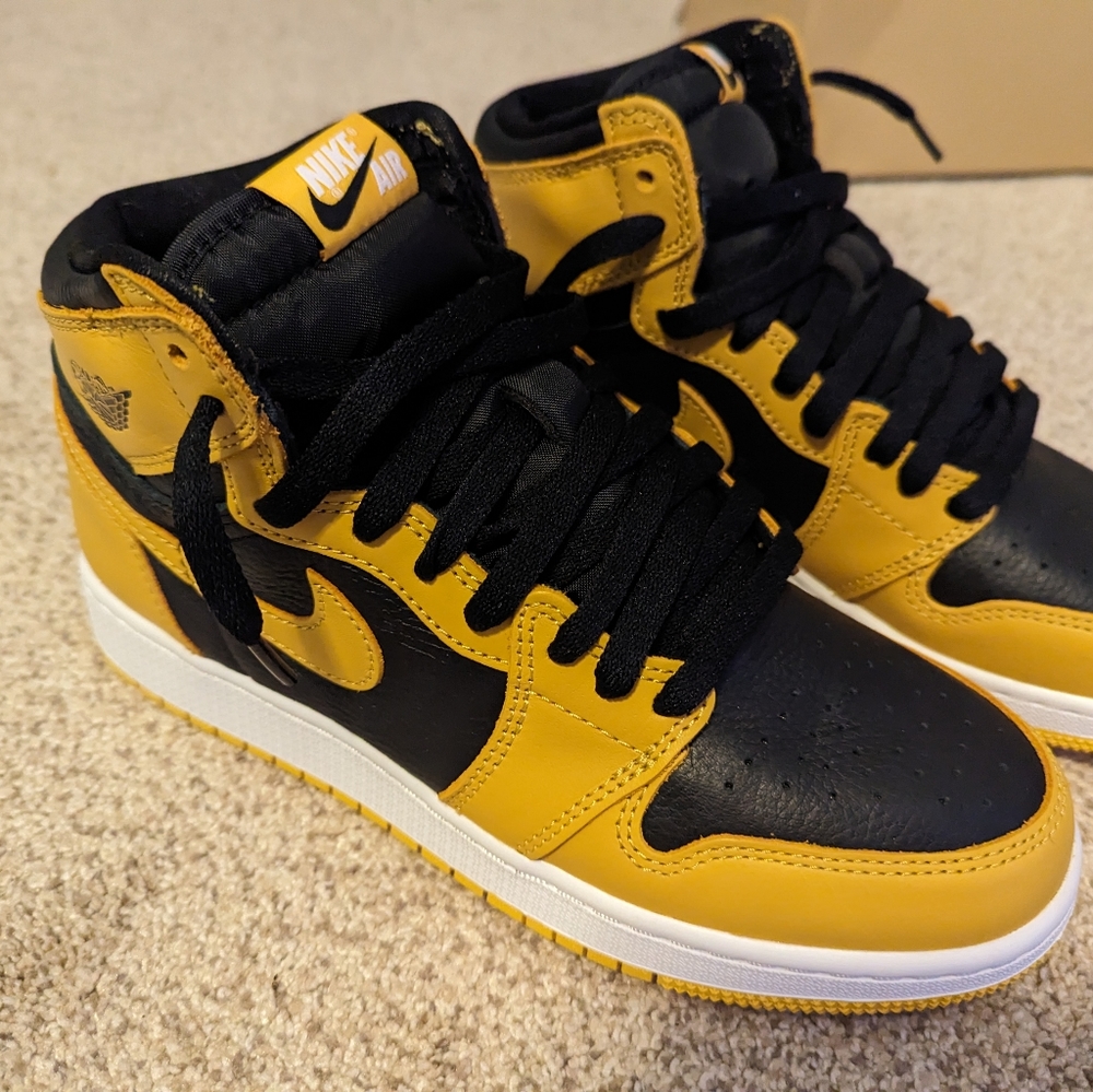 Men's Air Jordan 1 high OG GS pollen